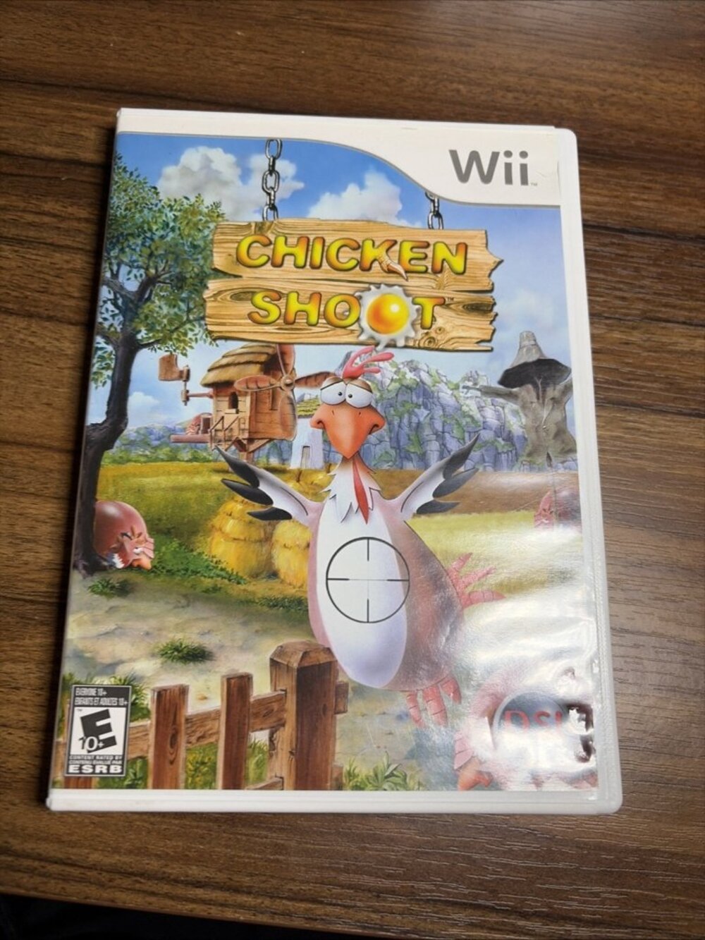 Chicken Shoot (Nintendo Wii, 2007) Tested Works Well Missing Manual